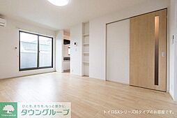 ベイサイド．ヒロ　Ａ 2階1LDKのリビング/ダイニング