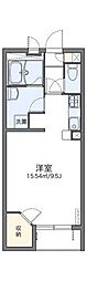 レオネクスト清見台東 1Kの間取図画像