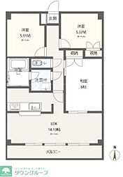ヴィラ・フォー・シーズン 3LDKの間取図画像