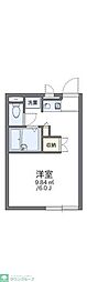 レオパレスコスモスハイツ 1Kの間取図画像