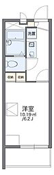 レオパレスポートタウン 1Kの間取図画像