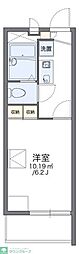 レオパレススカイライン 1Kの間取図画像