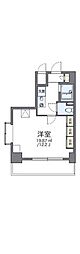 レオパレス伸夫 1Kの間取図画像