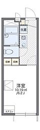 レオパレス昴555F 1Kの間取図画像