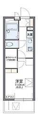 レオパレスBloomSumi 1Kの間取図画像