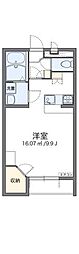 レオパレスフェアリ 1Kの間取図画像