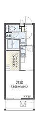 ミランダ長須賀 ワンルームの間取図画像