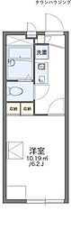 レオパレスジオイド 1Kの間取図画像