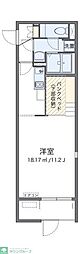ミランダ長須賀 ワンルームの間取図画像