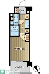 BLESS上池袋 1Kの間取図画像