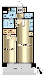 ＢＬＥＳＳ上池袋 2階1LDKの間取り