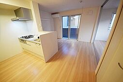 JR横須賀線 北鎌倉駅 徒歩8分の賃貸アパート 3階1LDKのリビング/ダイニング