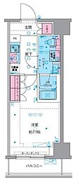 Genoviaヒラツカ 1Kの間取図画像