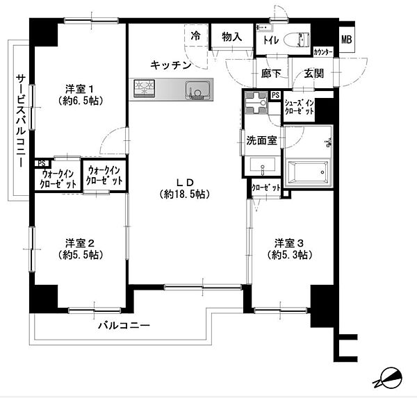 間取り：313004854462
