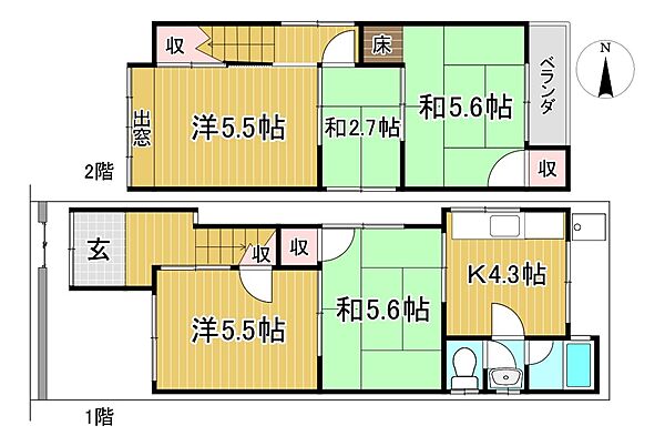 間取り：326000223867