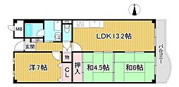 間取図画像 3LDK