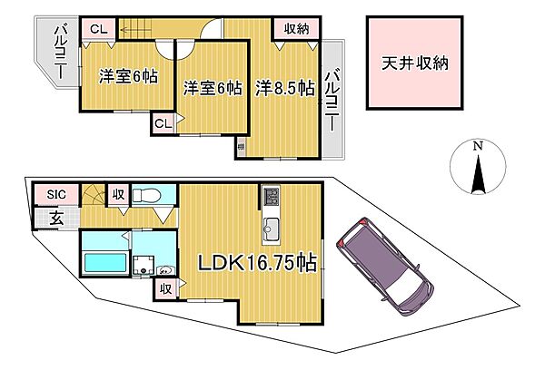 間取り：326000240762