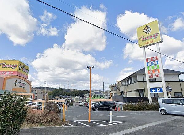 【スーパー】エブリィビッグデー北富士店まで約850ｍ（徒歩約11分、車約3分）