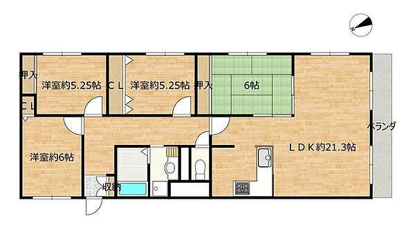間取り：322000599295