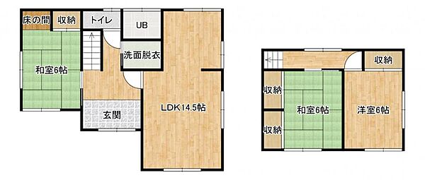 間取り：334000238639