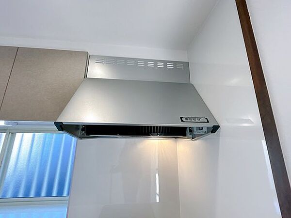 【同仕様写真】新品交換するキッチンの水栓金具はノズルが伸びてシンクのお手入れもラクラクです。水栓本体には浄水機能が内蔵されていて、おいしいお水をつくります。