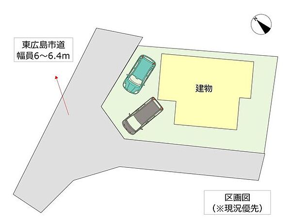 土地52坪、駐車2台の4LDKです。お庭スペースもあり、家庭菜園やドッグランにもできそうですね。角地で日当たりも良く、どのお部屋も明るいのがうれしいですね。