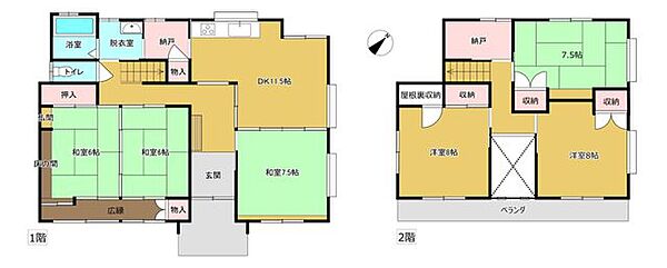 間取り：334000245841