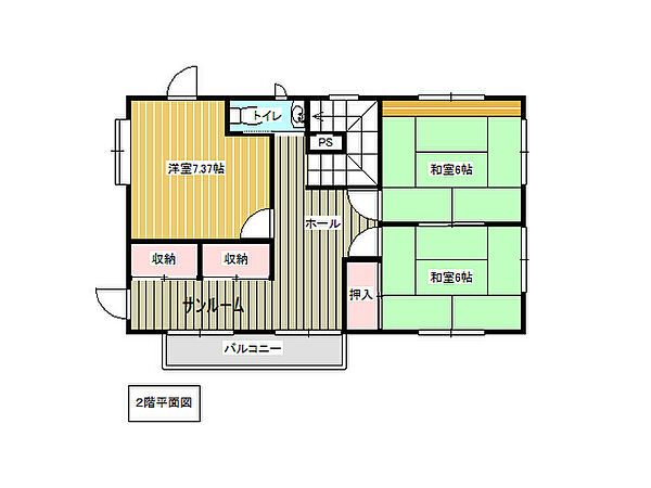 2F間取