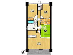 間取図画像 3LDK