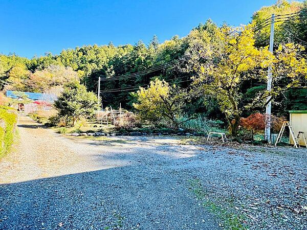 管理された敷地です