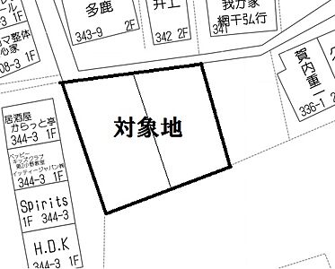 区画図:敷地面積約81坪♪ 区画図:敷地面積約81坪♪