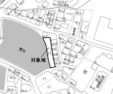 区画図:建築条件なし♪ 区画図:建築条件なし♪