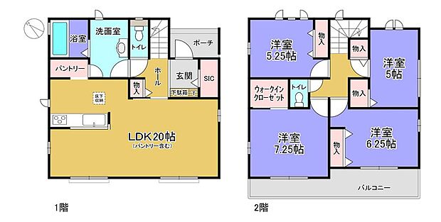 約20帖以上の広々LDK♪