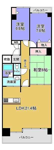 間取り：328000690792