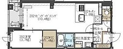 fortezzaleon 1LDKの間取図画像