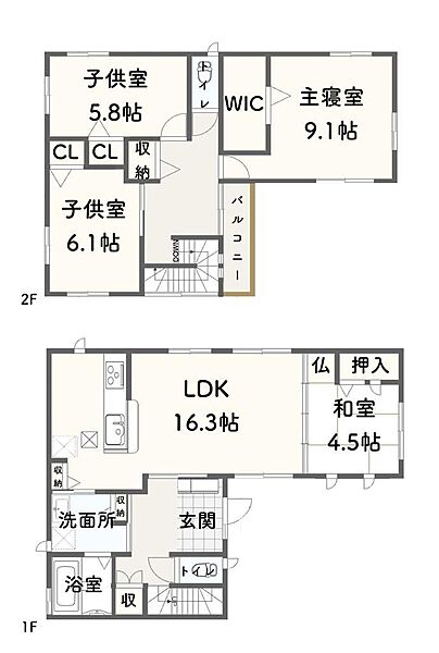 間取り：328000544578