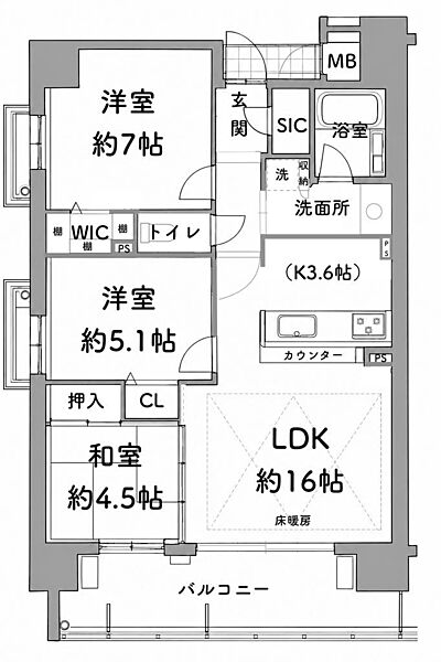 間取り：328000687506