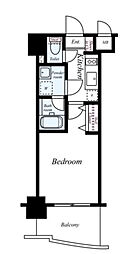 JR京浜東北・根岸線 川崎駅 徒歩7分の賃貸マンション 10階1Kの間取り