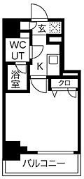 MAXIV川崎DUE 1Kの間取図画像
