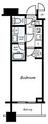 エル・グランジュテ横濱 1Kの間取図画像