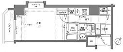 フェニックス横濱関内BAYMARKS 1Kの間取図画像