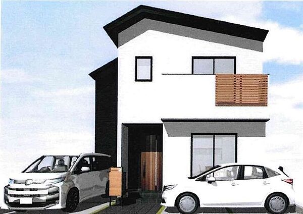 建物プラン例（外観パース)