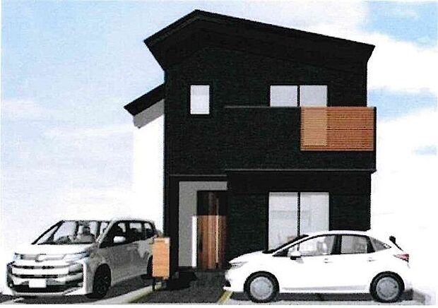 建物プラン例(外観パース)