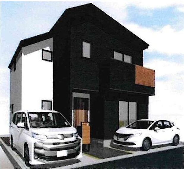 建物プラン例(外観パース)
