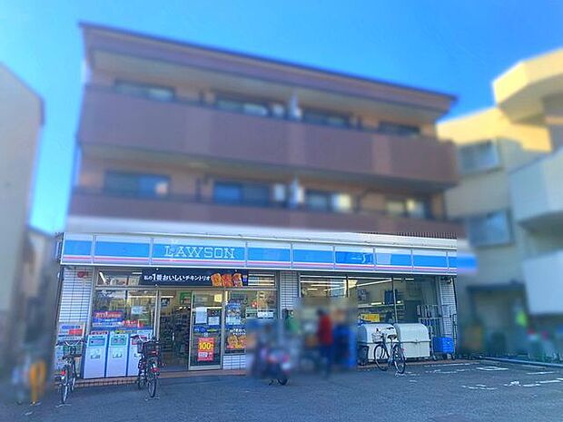 ローソン 枚方甲斐田店 450m