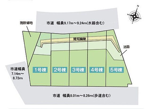 〜Plot map〜 図面と異なる場合は現況を優先