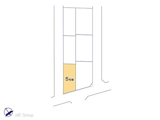 ◆5号棟◆〜Plot map〜　図面と異なる場合は現況を優先