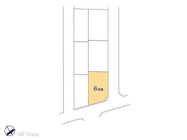 ◆6号棟◆〜Plot map〜 図面と異なる場合は現況を優先