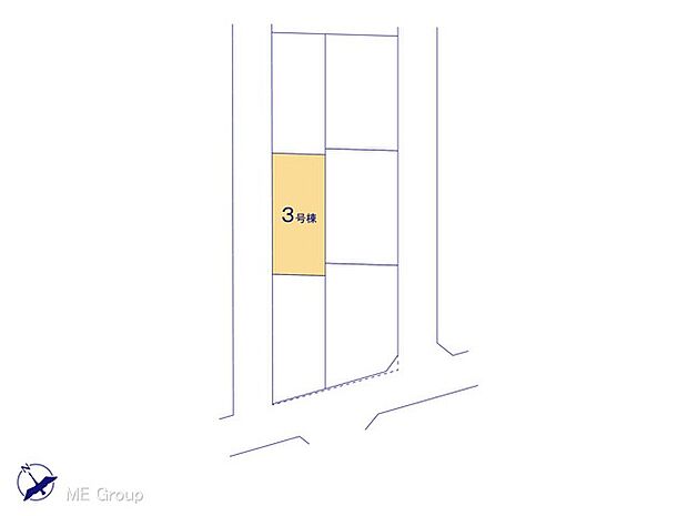 ◆3号棟◆〜Plot map〜　図面と異なる場合は現況を優先