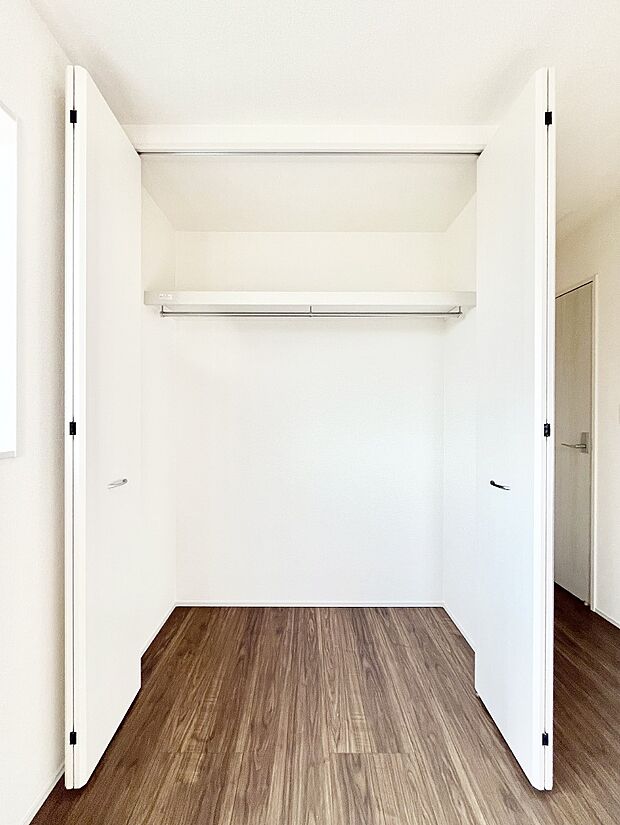 収納力あるクローゼット